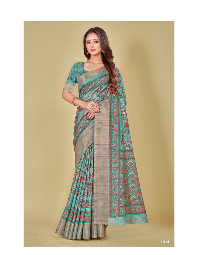 Kisah 1019 Silk Daily Wear Sarees Catalog